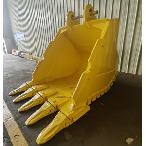 25T Heavy Duty Rock Bucket , Mining Excavator Bucket For Digging Rock Stone