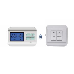 Wireless Electronic Room Thermostat Non - Programmable With Big Screan LCD