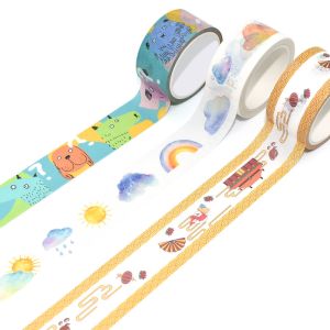 Wholesale Chinese Custom Printed Washi Paper Tape Recollections Washi Tape from china suppliers