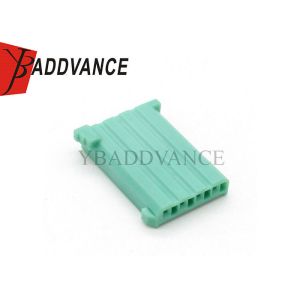 Non Sealed Harness Green 4 Position Automotive Electrical Connectors