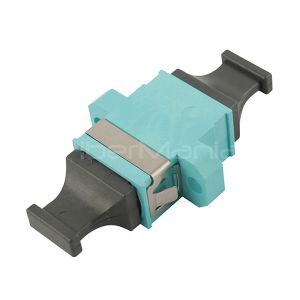China MTP/MPO Multimode Simplex Adapter With SC Footprint Aqua on sale