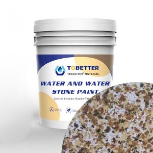 China Granite Imitation Stone Paint Water And Water Similar To Dulux Faux Stone Paint on sale