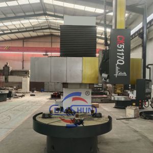 CK5117 Fanuc Vertical Turret Lathe Machine Tool Metal Turning Machines