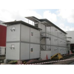 Wholesale 3 Storey Modular Flat Pack Mobile Office Containers - Sandwich Panel from china suppliers