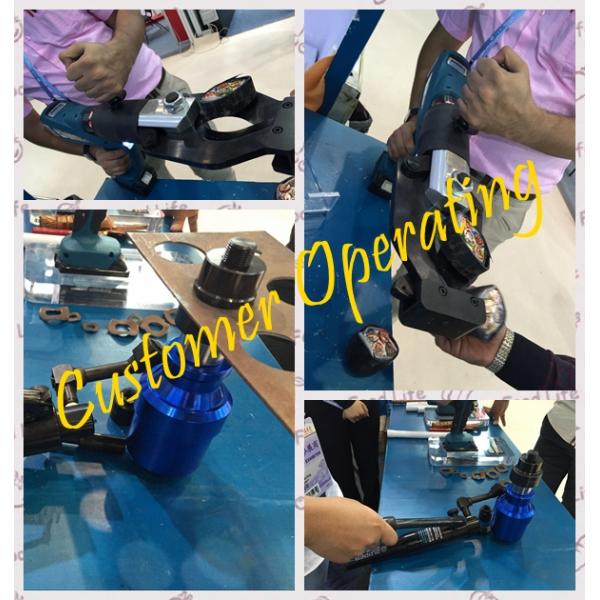 Battery Powered Hydraulic Cable Cutter For Cu / Al Cable And Armoured Cable