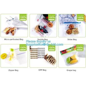 slider Zip lockk bag doypack zipper/ECO-friendly slider bag, Slider Bags Stand