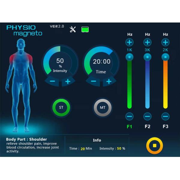 Magnetotherapy PMST Physiotherapy Machine For Pain Relief 4 Tesla