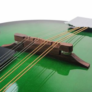 Easy Installation Traditional Adjustable Mandolin Bridge With Two Knobs