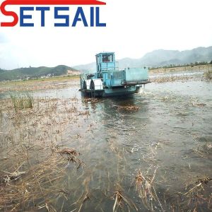 Loading Capacity 7.5-50m3 Qihang Aquatic Weed Harvester-44 for Water Hyacinth