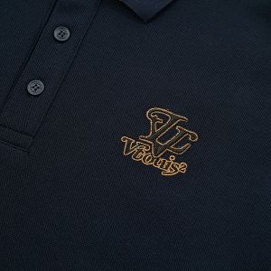 Designer Men's Polo Shirt with Fabric Weight 170-210Grams and Green Printing