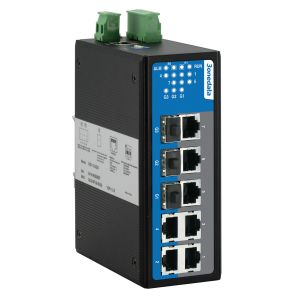 10 ports Gigabit WEB Managed Industry Ethernet Switch IP 40 Protection 12~48VDC