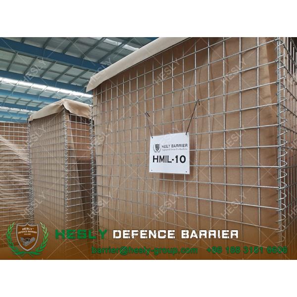 Welded Gabion Protective Barrier