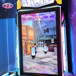 Interactive Gun Arcade Games Realistic Feedback Shooting Arcade