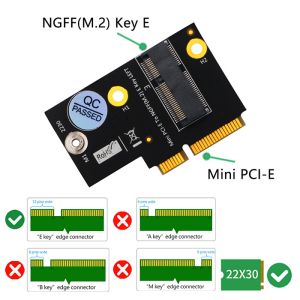 M.2 NGFF Key E To Half-Size Mini PCI-E Adapter For WiFi6 AX200, Card And Y510P