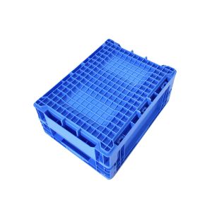Industrial Packaging Foldable Plastic Moving Crate for Warehouse Storage in