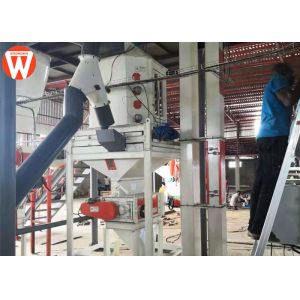 Sheep Cattle 70KW 2.5T/H Poultry Pellet Feed Plant