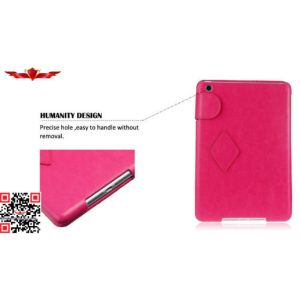 100% Perfect Fit Multi Color Luxury PU Leather Case For Ipad Mini Smart Cover