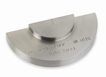 AWS - type DC test block DC Ultrasonic Calibration Blocks for testing Ultrasonic