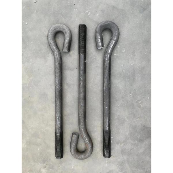 Silver L Type Foundation Anchor Bolt Grade 4.8/ 8.8/ 10.9/ 12.9 Ect for Carbon Steel