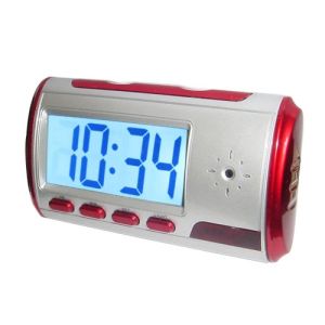 mini Desk Clock Camera with Motion Detection Alarm Clock DVR camera