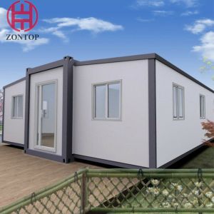 Zontp luxury 40ft house container folding prefab container house Expandable