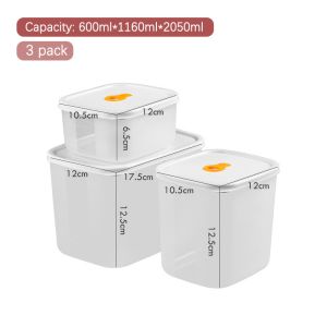 3L Plastic Lunch Containers Stackable Plastic Pack Lunch Box