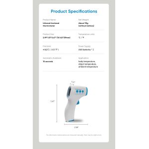 thermometer gun instant read thermometer fever temperature thermometer forehead