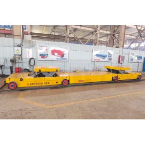 Battery - Operated Transfer Carts 35 Tons Lifting Rail Transfer Cart
