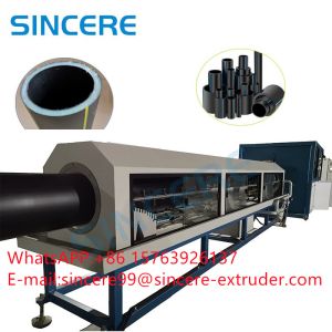 Water Gas Supply Plastic Pipe Extrusion Line HDPE PE PP Corrugated Pipe Extruder
