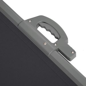 Outdoor Patio Retractable Side Awning Sun Shade Wind Protection Sliding Privacy