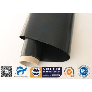 Black 0.008" Non Stick Silicone Baking Mat Food Grade PTFE For BBQ Grill Mat /