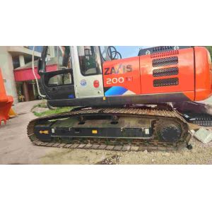Good condition 19400KG Orange Second-hand Hitachi Excavator Zx200 with 3.4/5.5km
