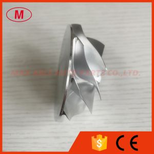TD04 reverse 54.28/67.40mm 9+0 Blades point milling turbo aluminum 2618/Milling