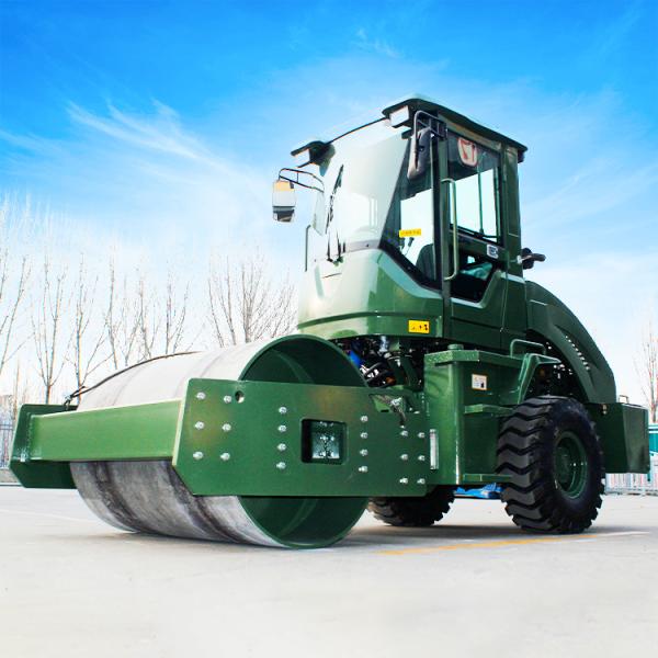 4 Ton Road Roller with Diesel Engine Vibratory Single Drum Roller Small Asphalt