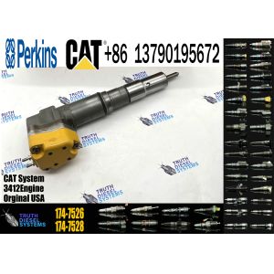 Top quality 3412 injector 20R0758 common rail fuel injector 1747526 174-7526