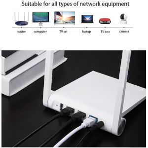 10ft Cat6 Ethernet Cable 28AWG UTP Bare Copper Indoor