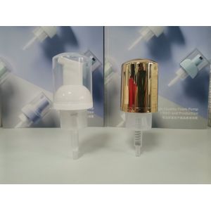 Plastic Foam Pump With Clear Cylinder And Silicone Gasket