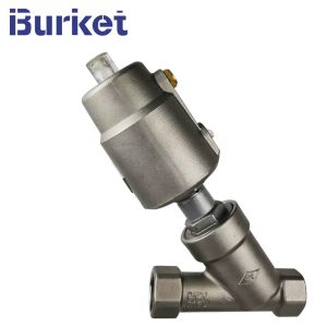 Stainless Steel seat Threaded connection Angle Valve with SS304/Plastic