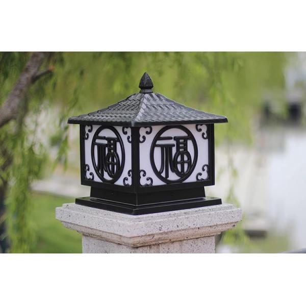 AC 165-265V Input Voltage Big Solar Post Light Fence for Outdoor in United States