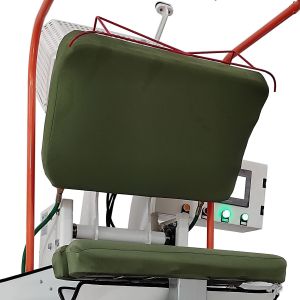 220V Cloth Press Automatic Machine 1500 Watt Vertical Press Lapel