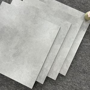600*600 Rustic Floor Tiles Cement Concrete Look Anti Slip Acid-Resistant