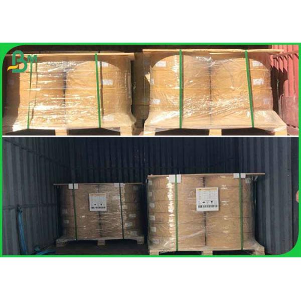 straw wrapping paper FDA Food Grade 27mm - 44mm 28gsm Straw Wrapping Paper Roll For Packing Straws