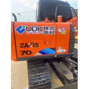 7ton class short operating time stable performance secondhand Hitachi ZX70