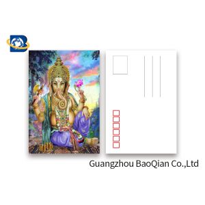 Souvenirs Custom Lenticular Postcards 5D Effect Two Sides CMYK Printing