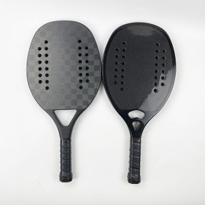 Carbon Beach Paddle Rackets Paddle Tennis Texture Visible PU Grip