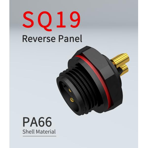 Nylon PA66 Waterproof Panel Mount Connector