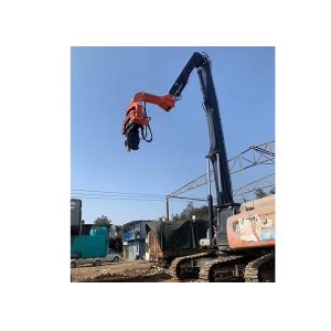 25ton-28tonne Excavator Pile Driving Arm For Piling Higher