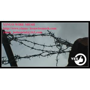 Wholesale 12x14 Galvnaized Barbed Iron Wire from china suppliers