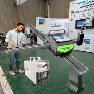 Portable CNC Plasma Cutting Machine USB G-Code Cutter Torch Height Control 110
