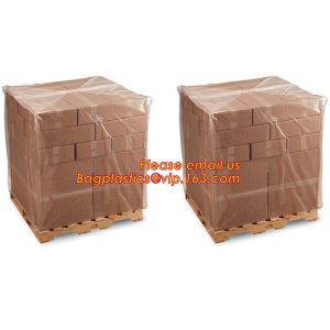 Plastic reusable thermal pallet cover, Heavy Duty Waterproof Pallet Cover Tarp,